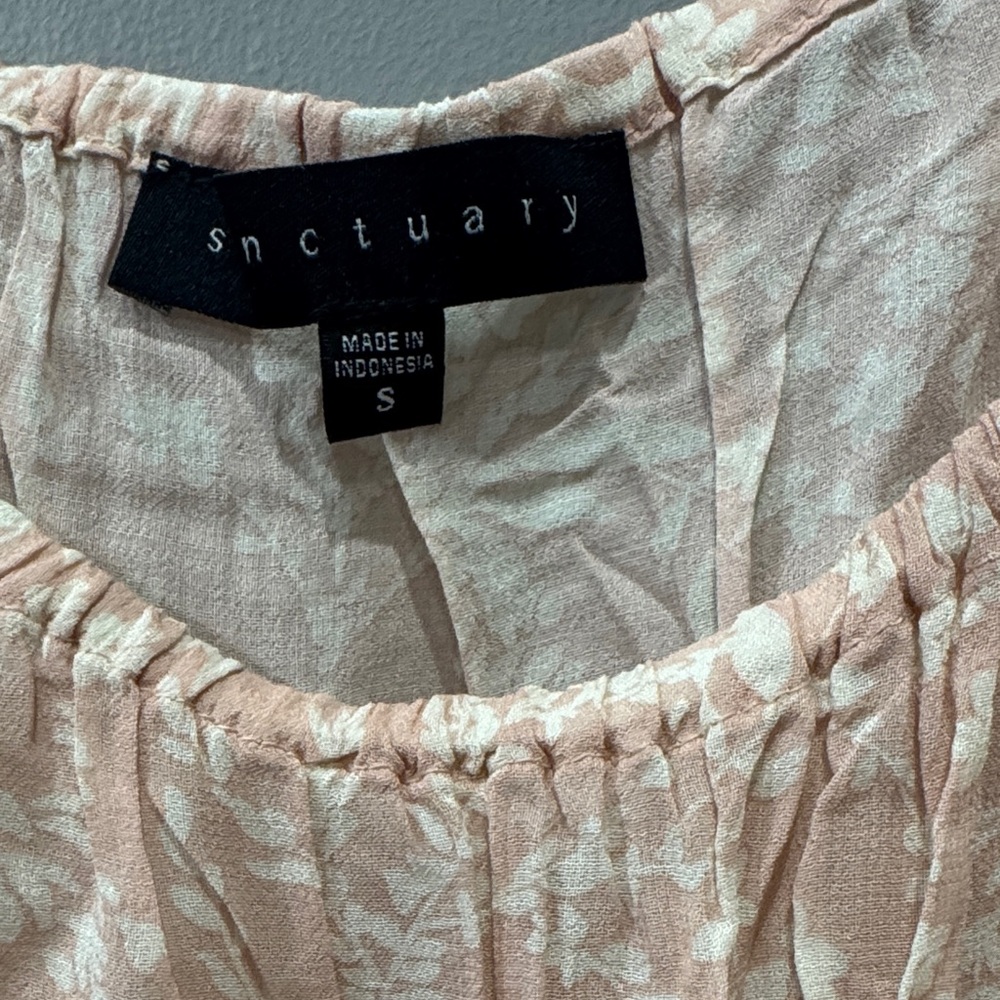 Sanctuary Light Pink Patterned Blouse - Picture 2 of 4
